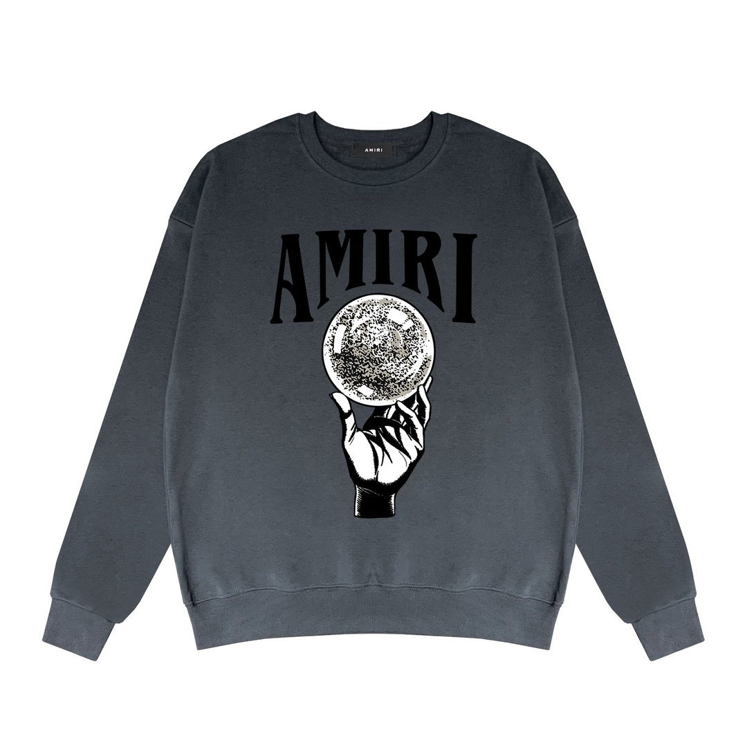 Amiri Crystal Ball Sweatshirt "Grey"