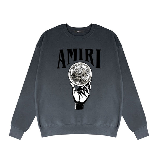 Amiri Crystal Ball Sweatshirt "Grey"