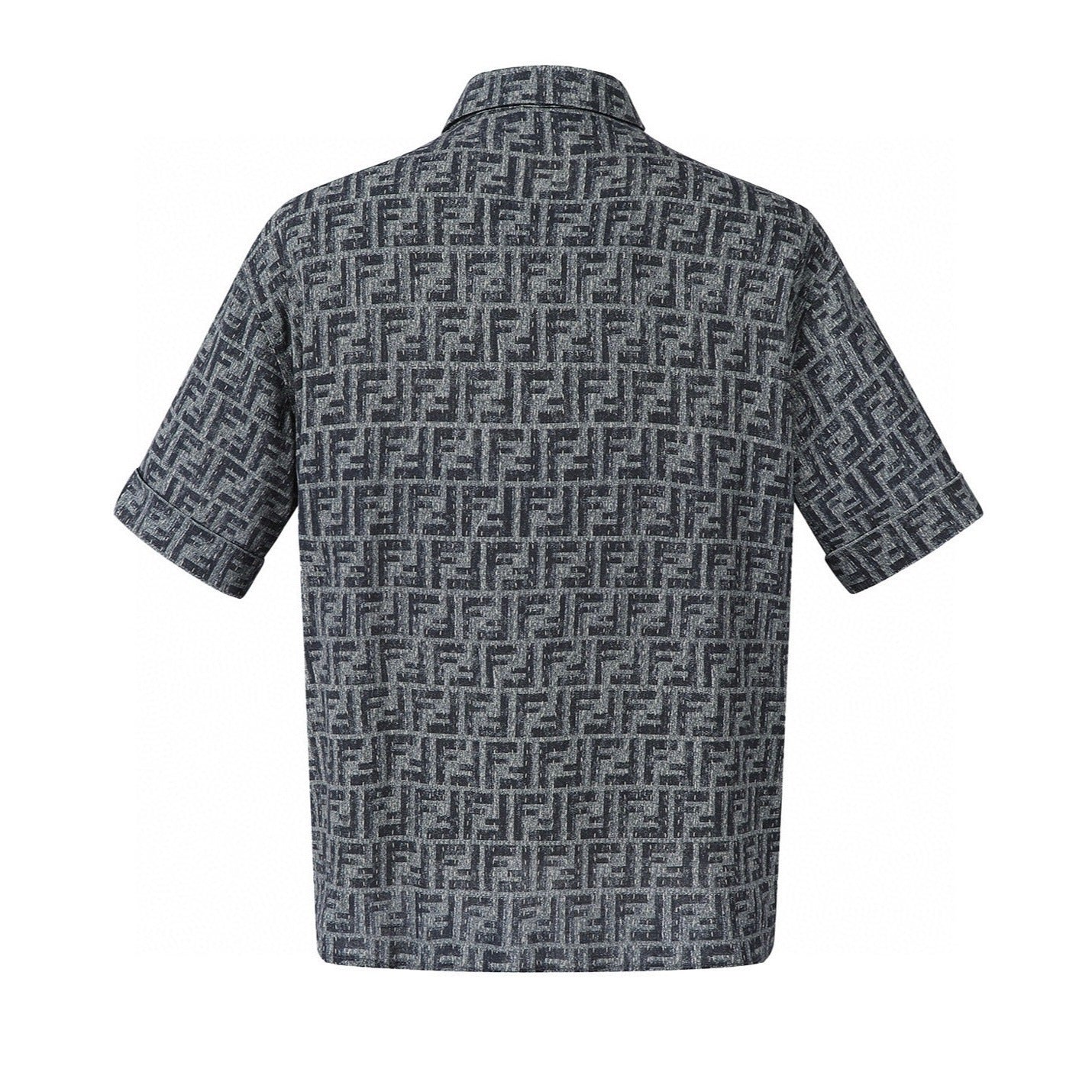 Fendi FF Monogram Short Shirt "Grey"
