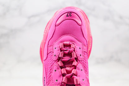 Balenciaga Triple S "Pink Clear Sole"