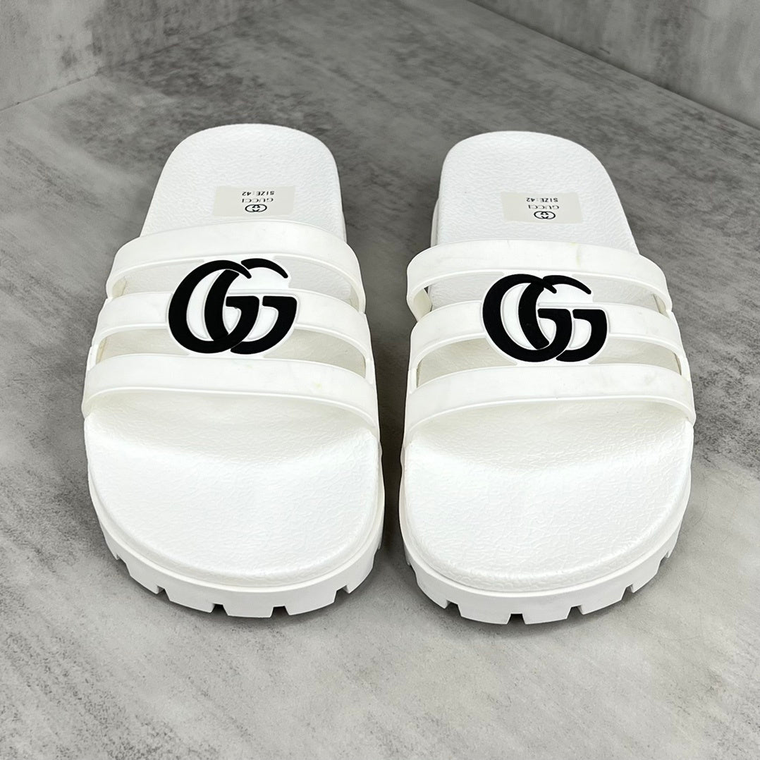Gucci Slides "White-Black"