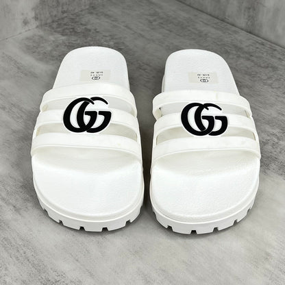 Gucci Slides "White-Black"
