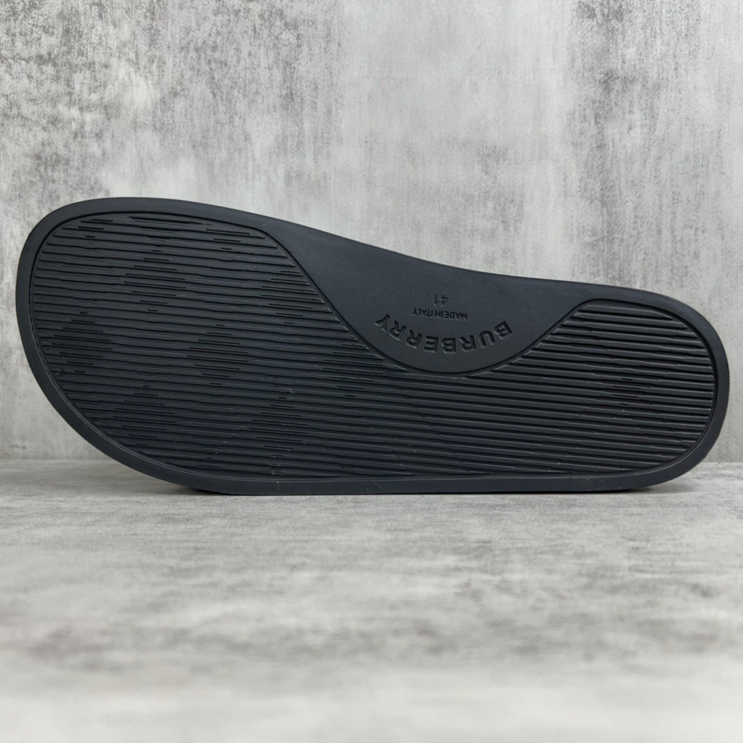Burberry Slides "Black-Blue"