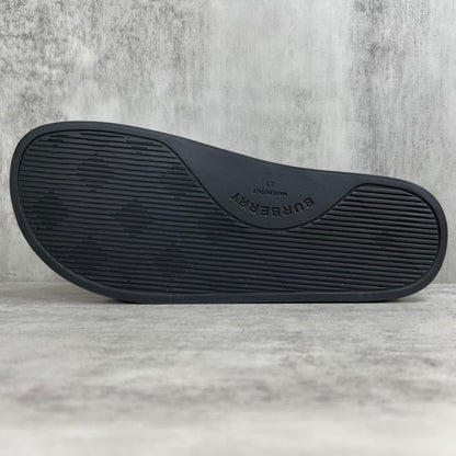 Burberry Slides "Black-Blue"