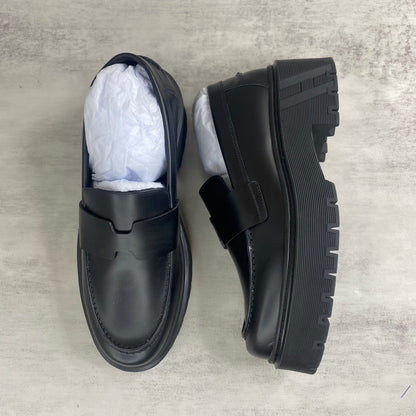 Hermes Leather Loafers "Black"