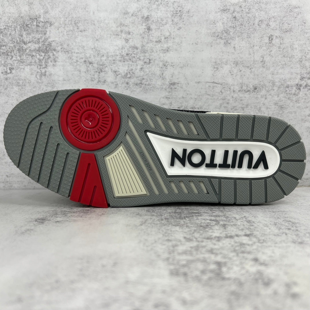 Louis Vuitton Trainers "Black-Grey" Crystals