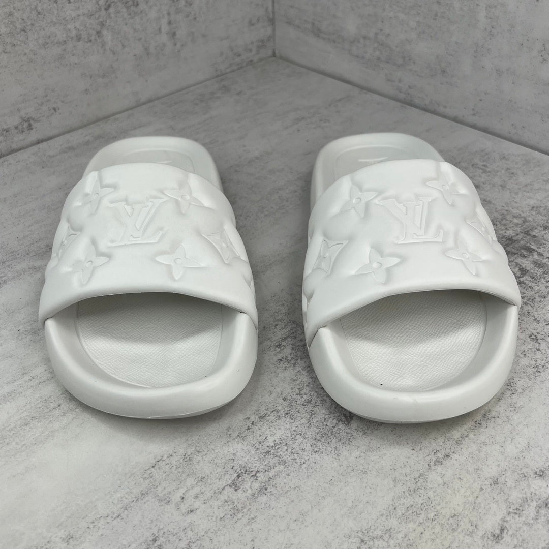Louis Vuitton Slides "White"