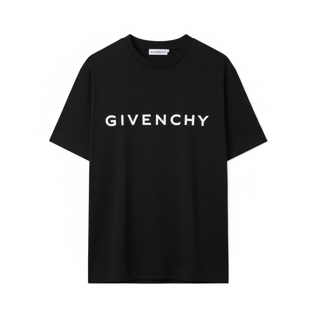 Givenchy Logo Print T-Shirt "Black"