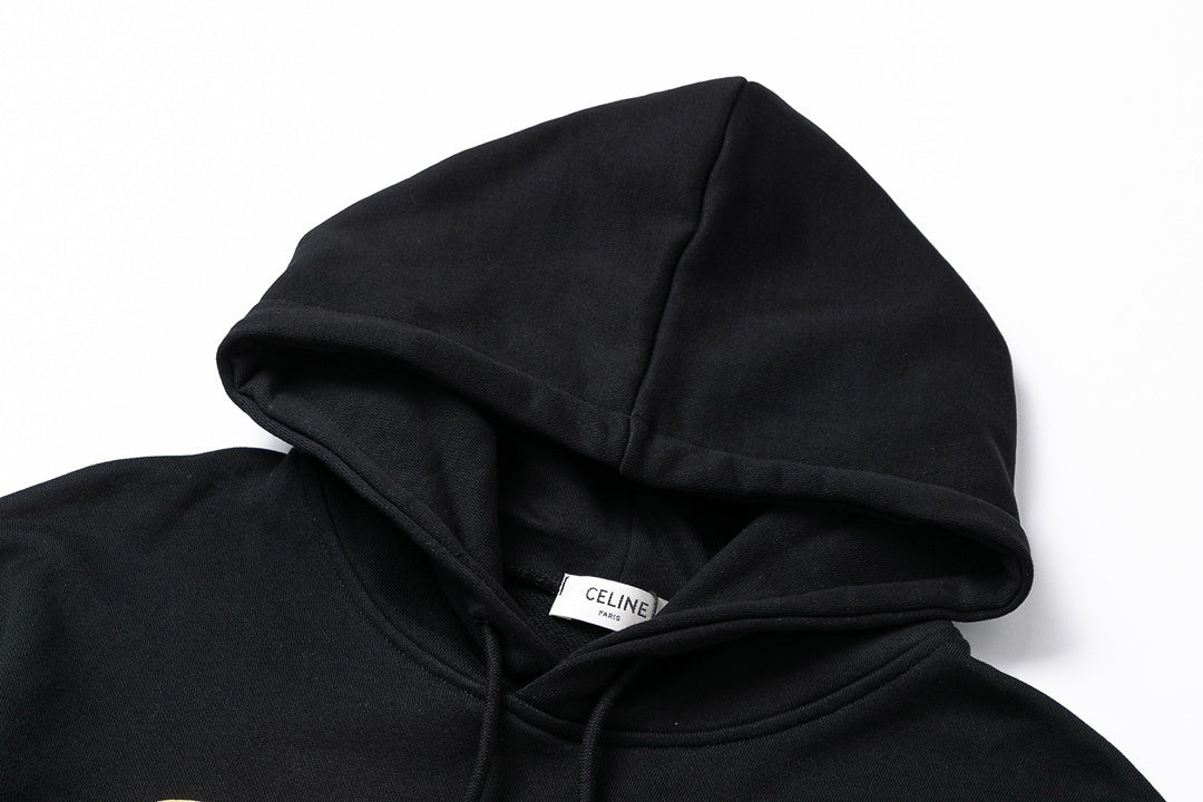 Celine Hoodie "Black-Multicolour"