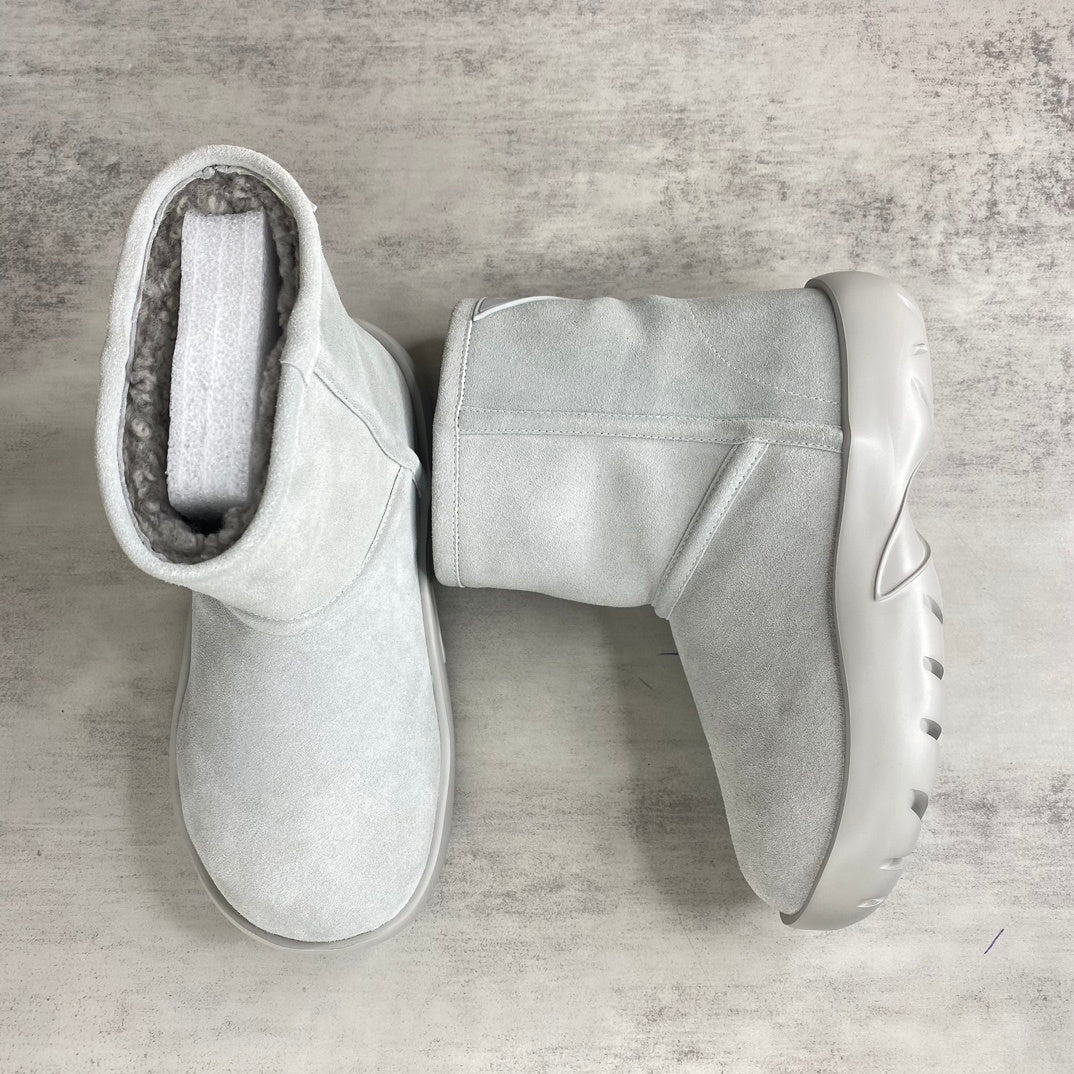 Bottega Veneta Snap Ankle Boot "Grey"