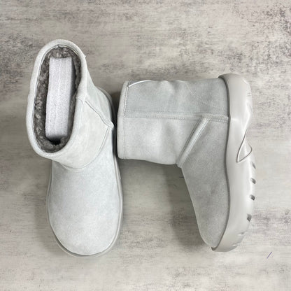 Bottega Veneta Snap Ankle Boot "Grey"