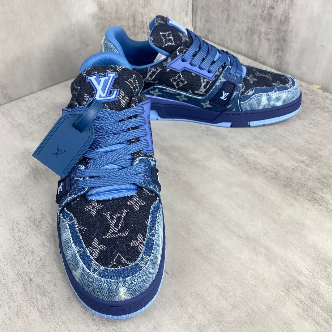 Louis Vuitton Trainers "Blue Denim"
