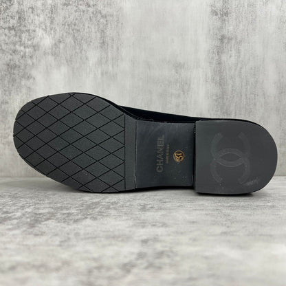 Chanel Loafers "Black Suede"