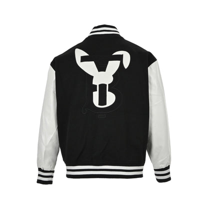 Burberry Rabbit Varsity Jacket "Black-White"