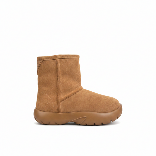 Bottega Veneta Snap Ankle Boot "Brown"