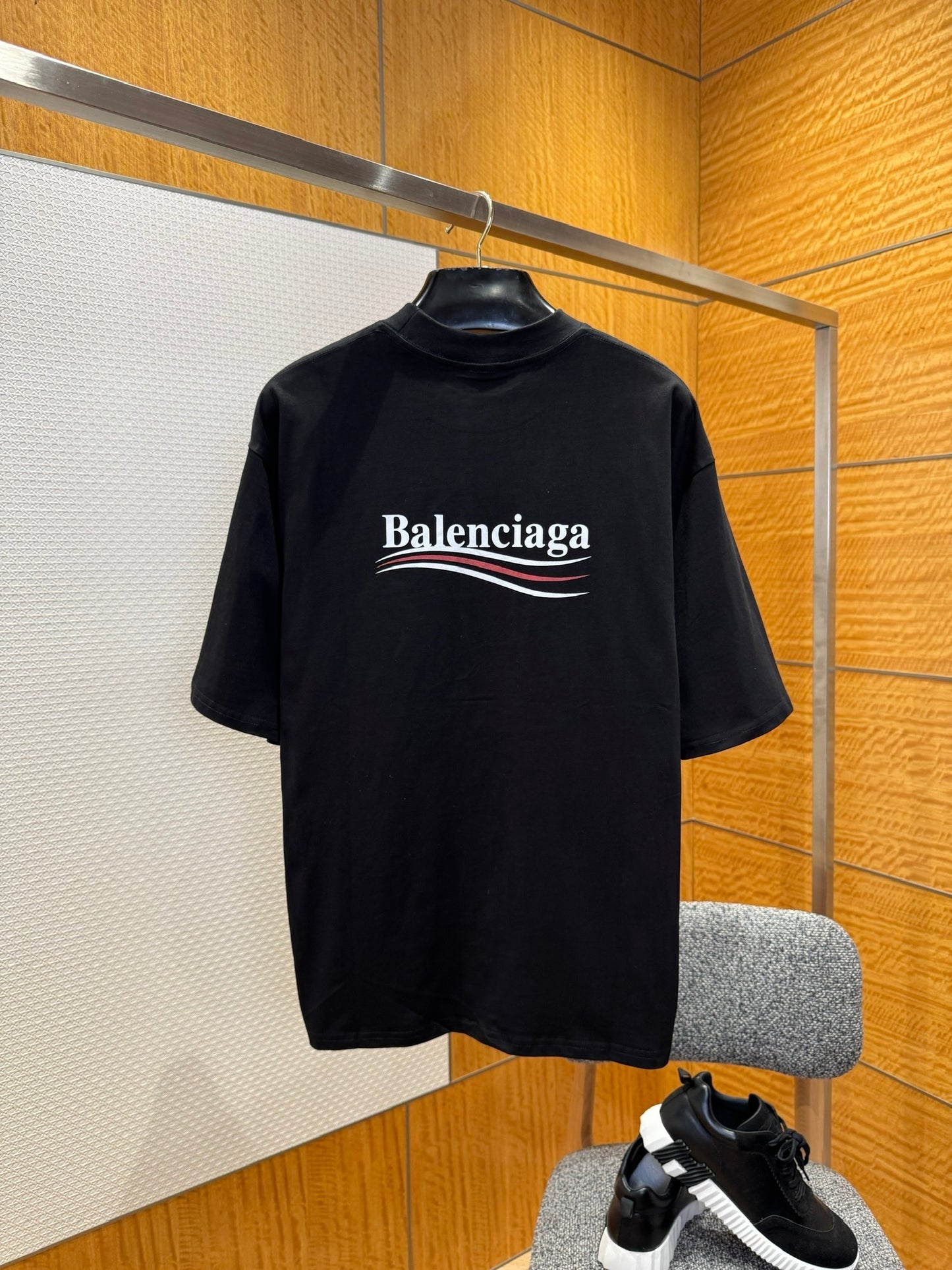 Balenciaga Political Campaign T-Shirt "Black"