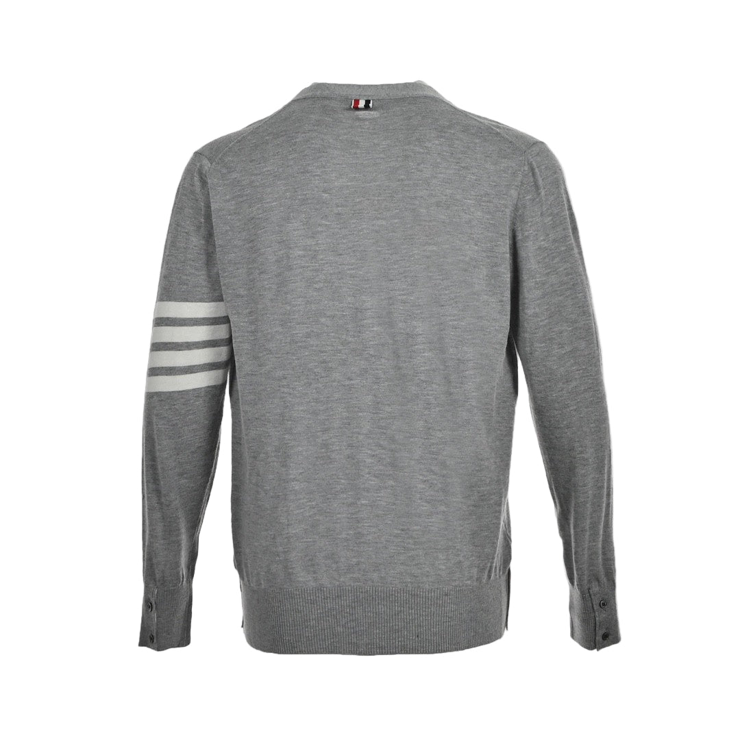 Thom Browne 4-Bar Cardigan "Grey"
