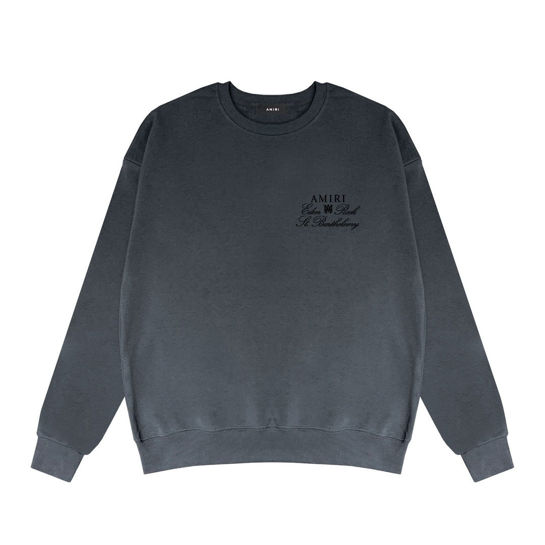 Amiri Eden Rock Sweatshirt "Grey-Black"