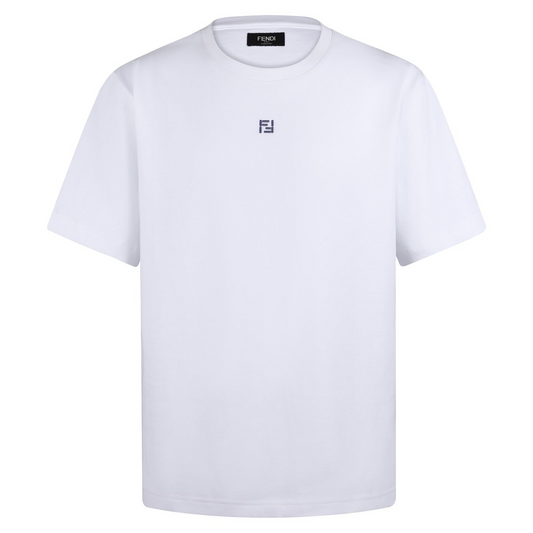 Fendi Cotton T-Shirt "White"