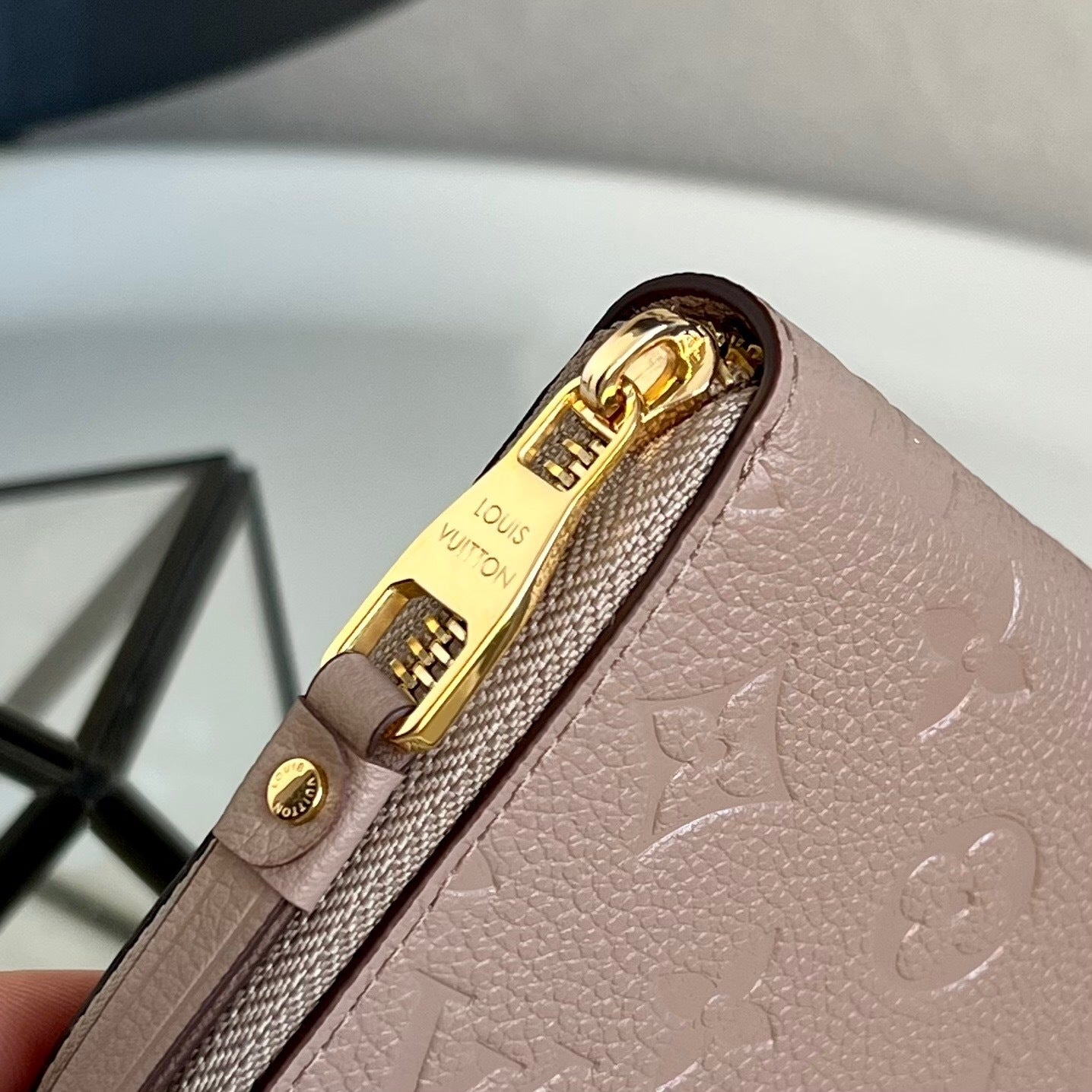 Louis Vuitton Zippy Wallet "Monogram Empreinte Leather"