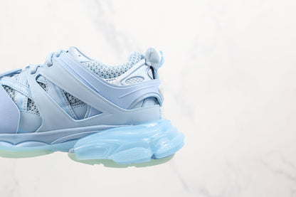 Balenciaga Track "Light Blue Clear Sole"
