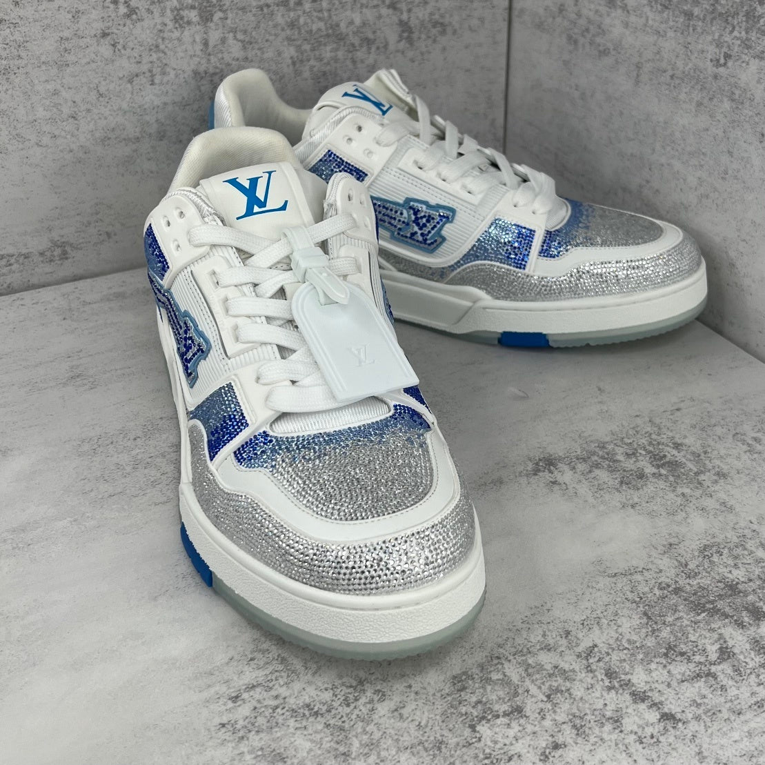 Louis Vuitton Trainers "Azur" Crystals