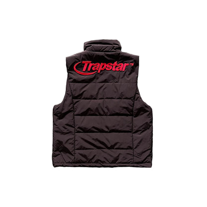 Trapstar Hyperdrive Down Vest "Black-Red"