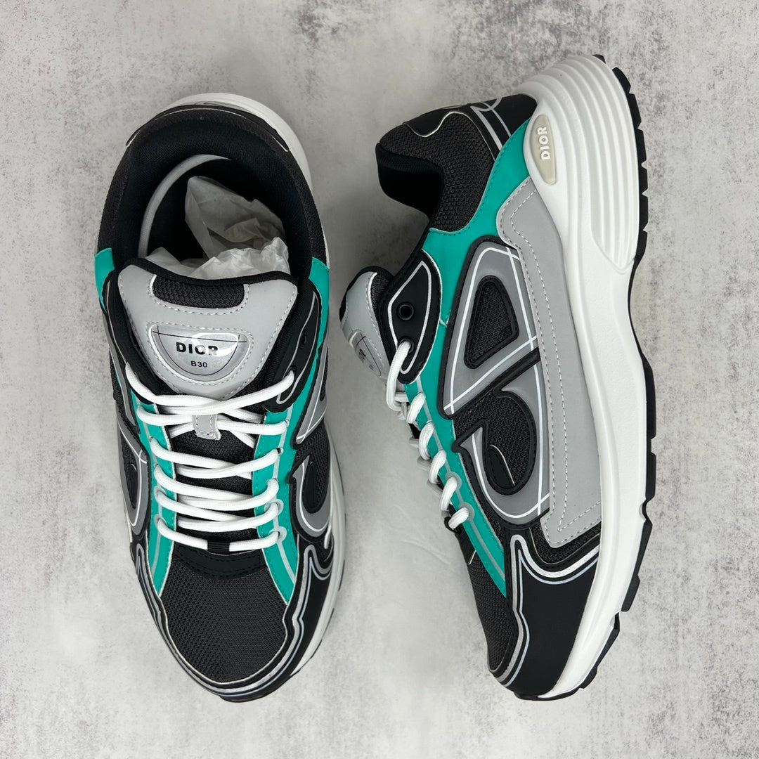 Dior B30 "Black-Grey-Turquoise"