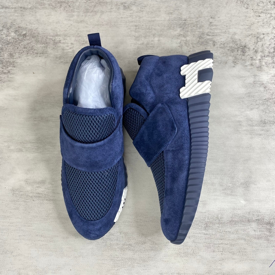 Hermes H "Blue Suede"