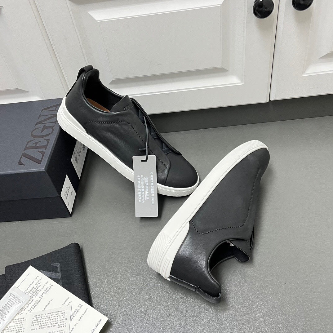 Zegna Triple Stitch Seconds Skin "Black"
