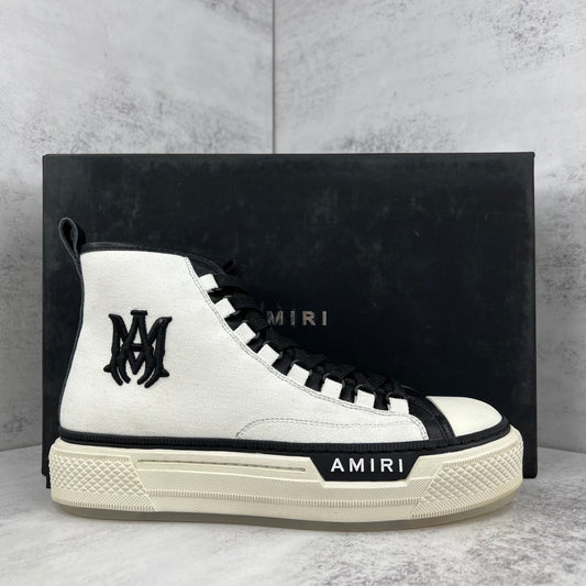 Amiri Court High "White-Black"