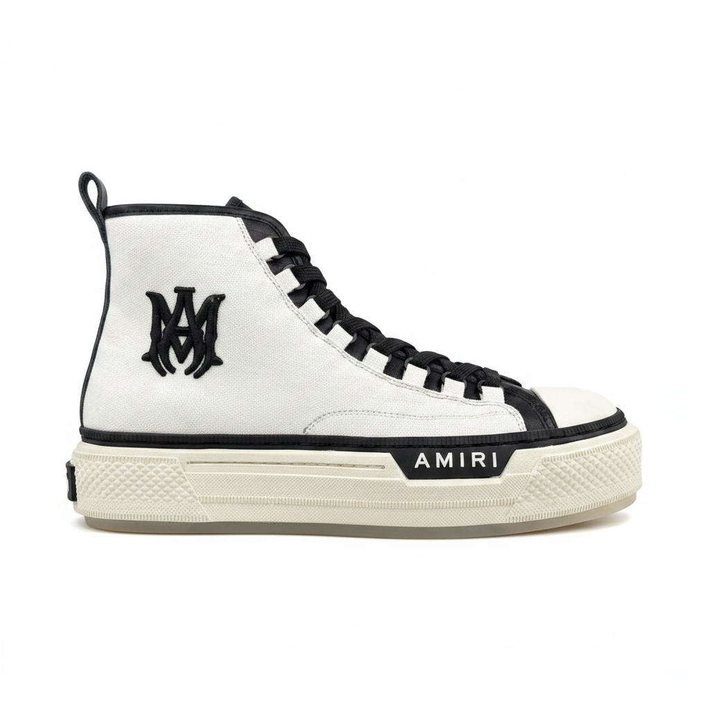 Amiri Court High "White-Black"
