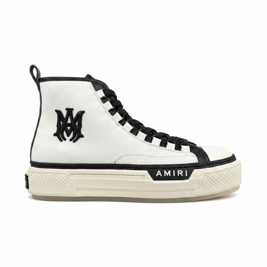 Amiri Court High "White-Black"
