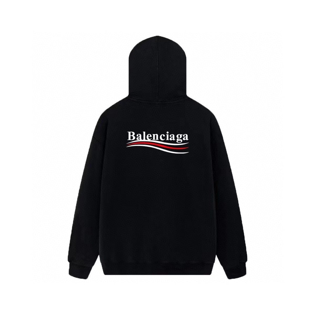 Balenciaga Political Campaign Hoodie "Black"