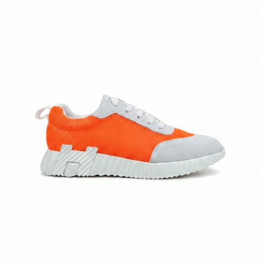 Hermes Bouncing Sneakers "Orange-Grey"