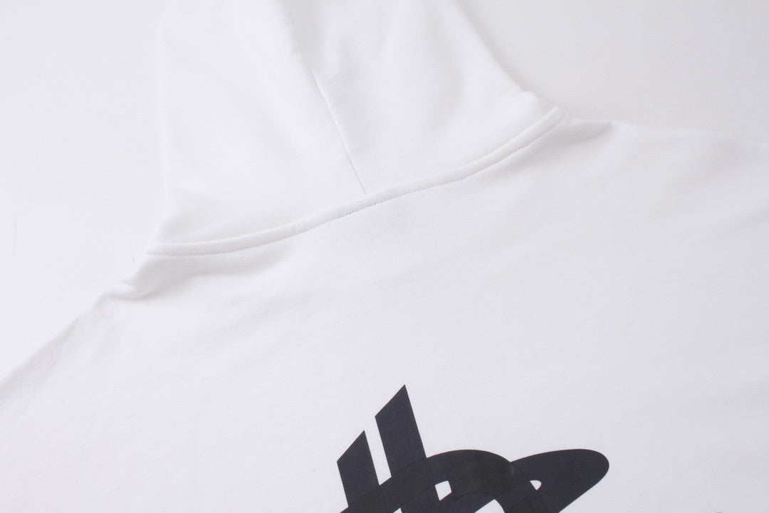 Balenciaga Hoodie "White-Black"