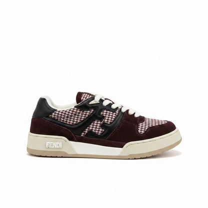 Fendi Match "Burgundy Red-Black"