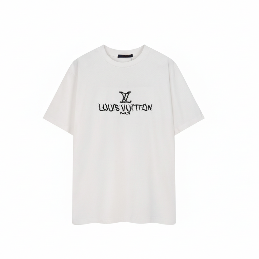 Louis Vuitton T-Shirt "White-Black"