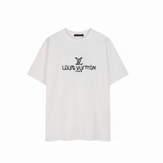 Louis Vuitton T-Shirt "White-Black"