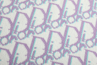 Diot Sweater "White-Purple-Blue"