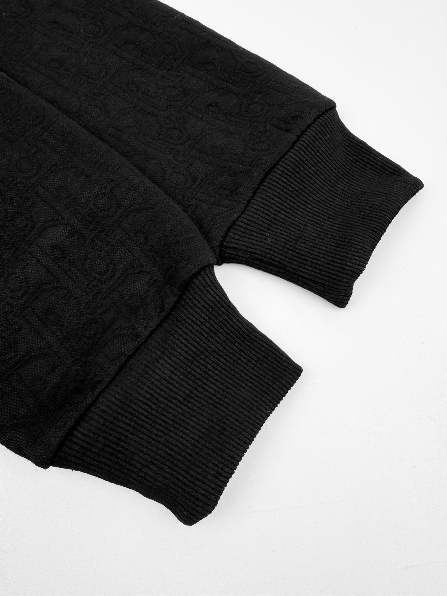 Dior Oblique Hooded Sweatshirt "Black Cotton-Blend Jersey"
