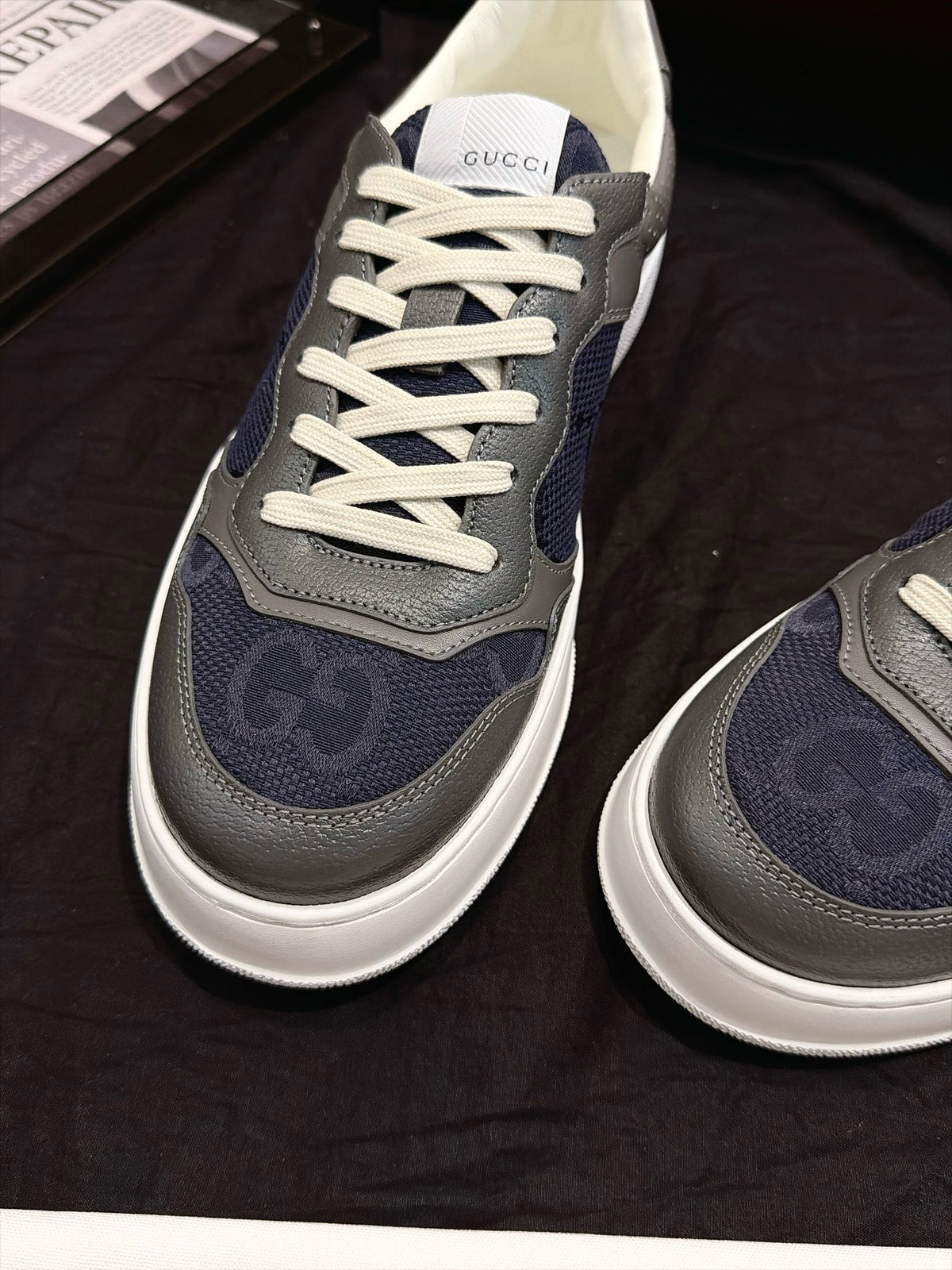 Gucci GG Trainer "Grey-Blue"