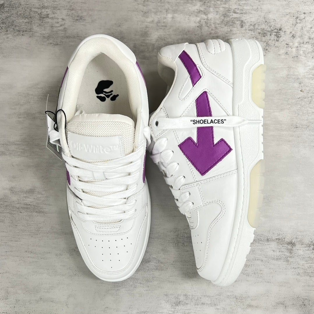 Off-White Out Of Office "White-Purple"