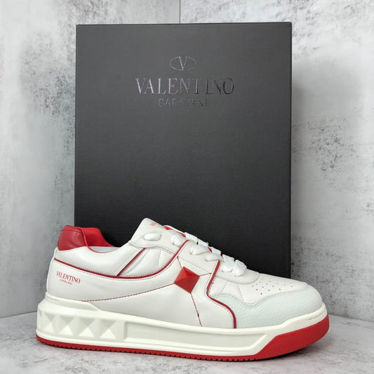 Valentino Garavani One Stud "White-Red"
