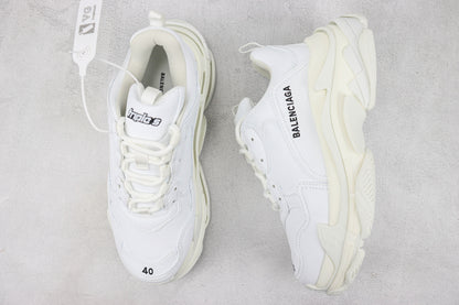 Balenciaga Triple S "White-Black Logo"