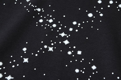 Off-White Bling Star Arrow Motif Hoodie "Black"