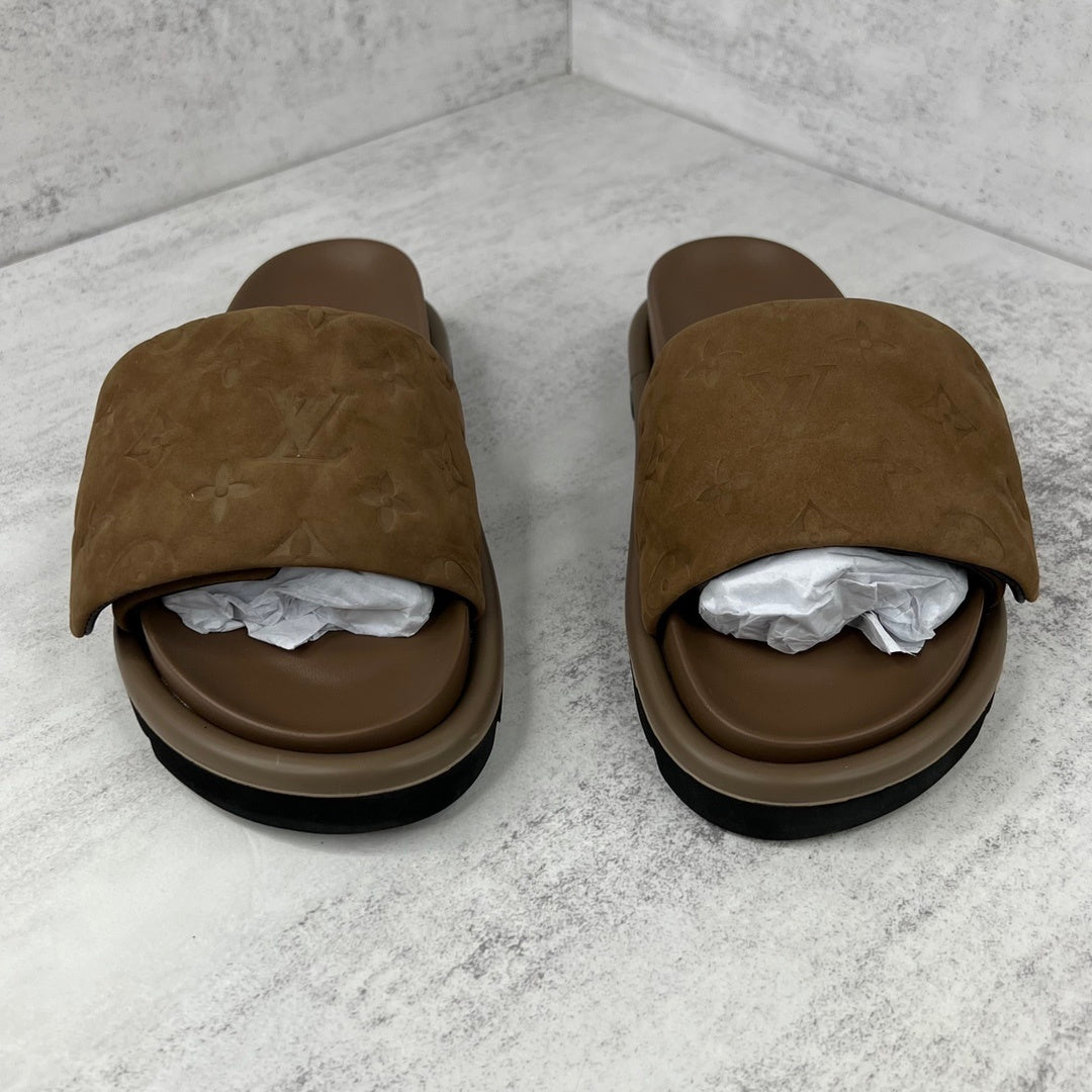 Louis Vuitton Slides "Brown-Black"
