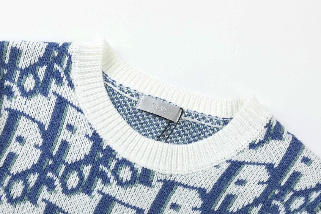 Dior Sweater "White-Blue-Green"