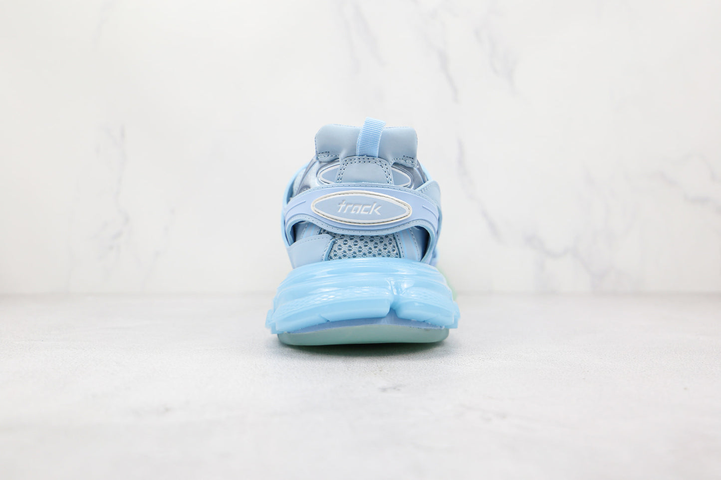 Balenciaga Track "Light Blue Clear Sole"