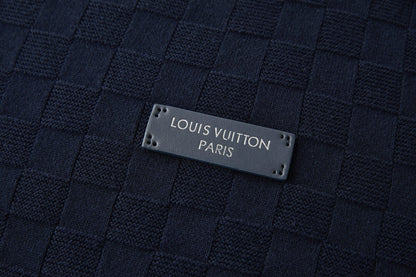 Louis Vuitton Damier Terry Tennis T-Shirt "Dark Navy"